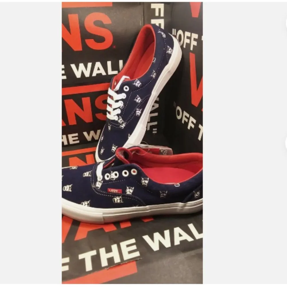 Vans Era Pro Men’s 9/Women's 10.5 Kader Sylla Navy Shoes VN0A347L0V0
